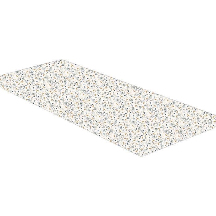 Folding Mattress 60x120 cm - 5 cm Thick - 2 Panels - AU FIL DE L'EAU - DOMIVA