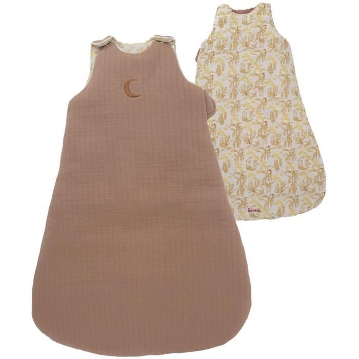 DOMIVA Reversible Sleeping Bag - Honey Moon - 0-6 months - 70 cm