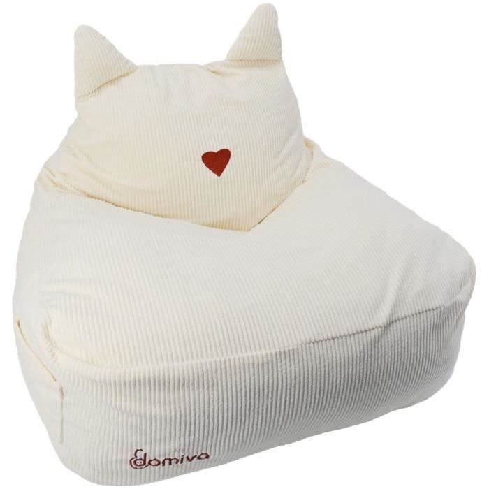 DOMIVA Pouf - Honey Moon - Corduroy - Cat Ears