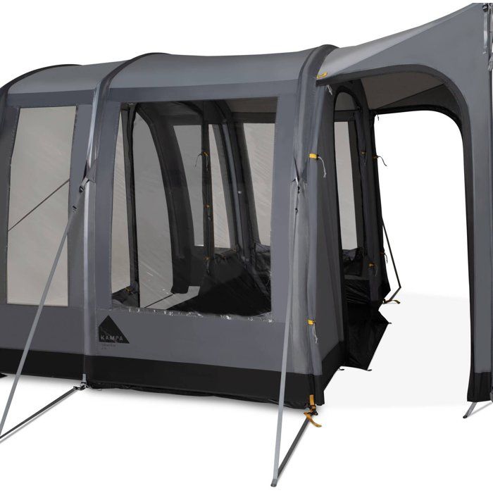 Auvent gonflable indépendant - DOMETIC - Traverse Air Low - Pour van - Hauteur de connexion 1,80 a 2,10 m