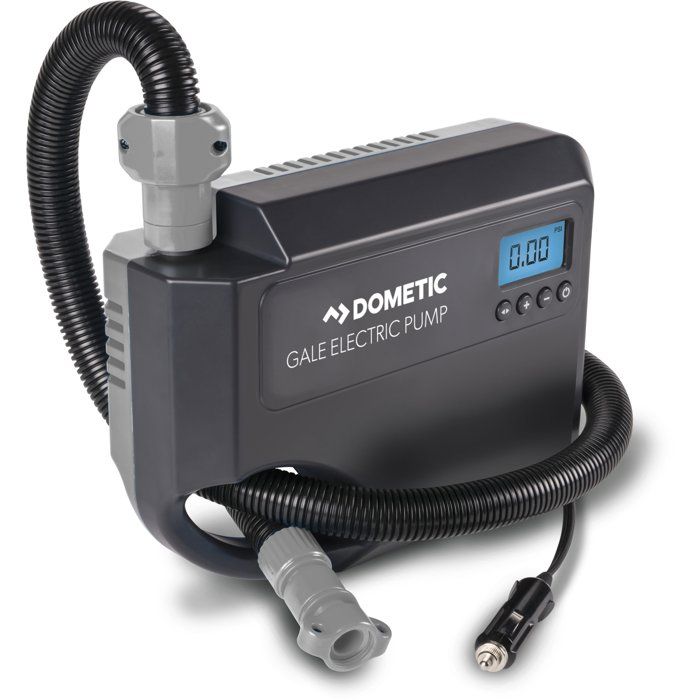 DOMETIC 12V Electric Pump for Inflatable Awnings - Gale Electric Pump - 6 Adapters