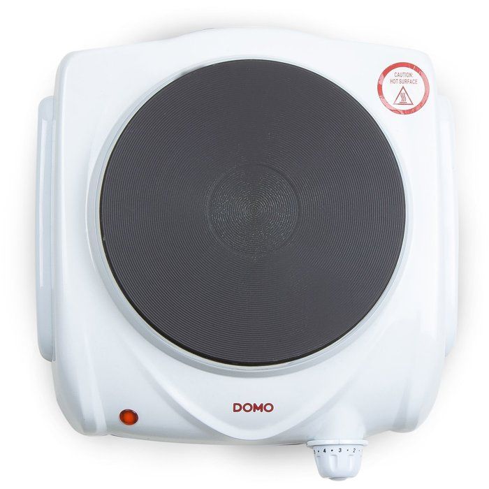 DOMO DO309KP Freestanding cast iron hob - White
