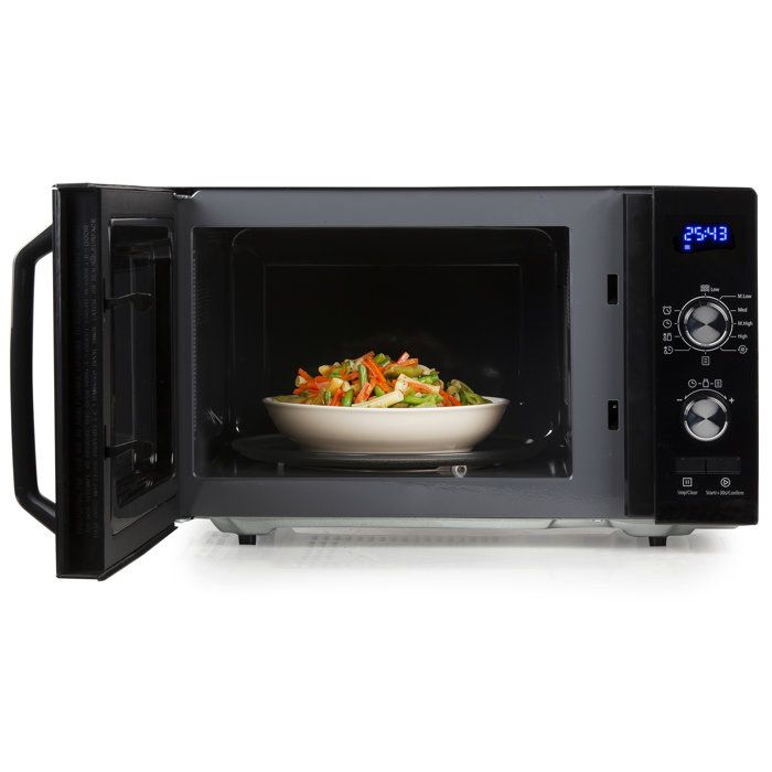 DOMO DO2924 Microwave 23 L - 800W - Single Function - 5 Power Levels - Black