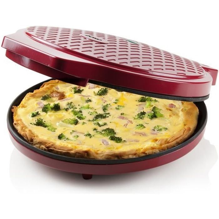 DOMO Pizza Oven - My Express - 1450W - Variable Temperature - Red