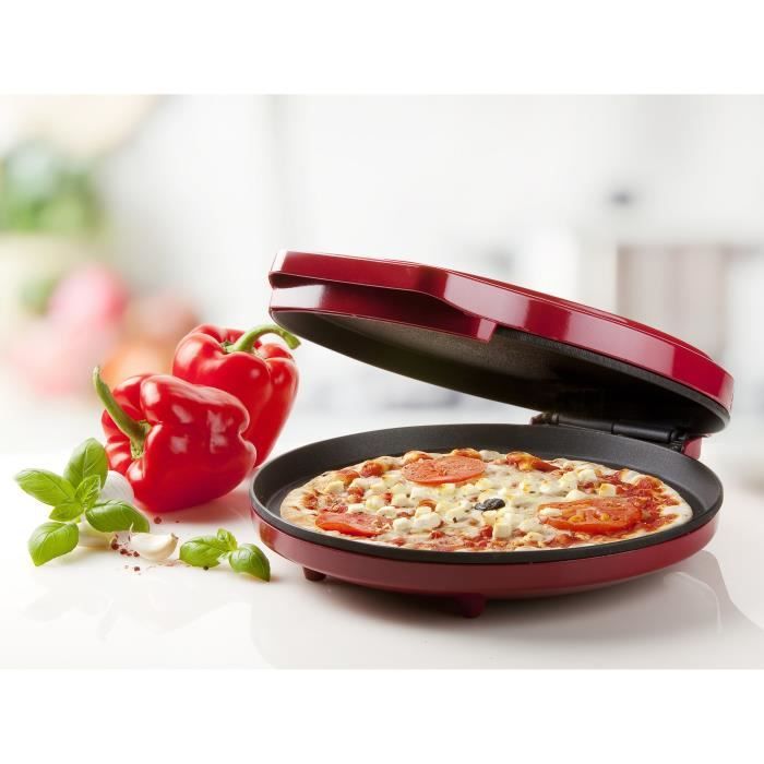 DOMO Pizza Oven - My Express - 1450W - Variable Temperature - Red