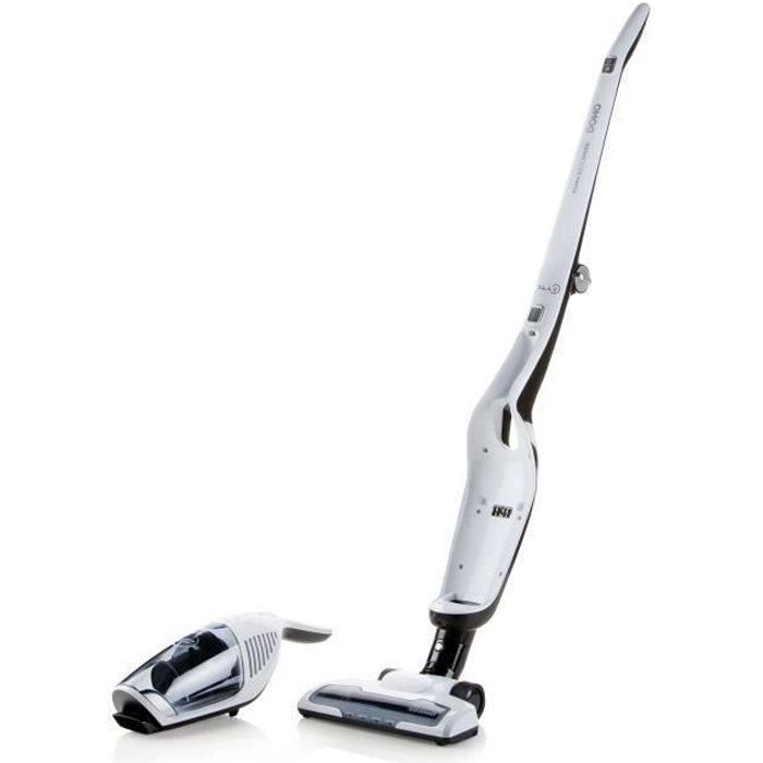 14.4V Cordless Stick Vacuum Cleaner - 2-in-1 with Cyclonic System and Rotating Brush