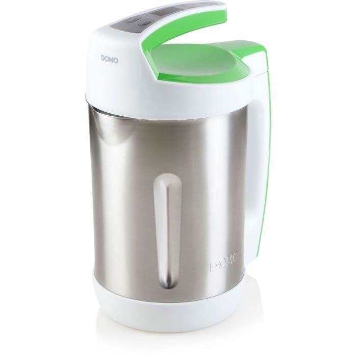 DOMO Heated Blender - DO705BL - 1000 W - 2 L - Stainless Steel - 6 Programs