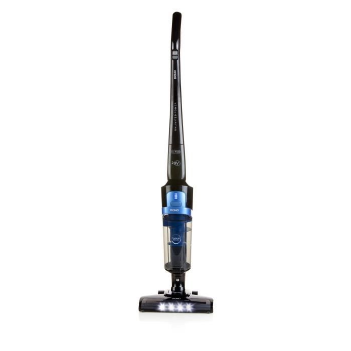 DOMO DO221SV Cordless Stick Vacuum Cleaner - 29V - 1 L Dustbin - Dry Cleaning Mode