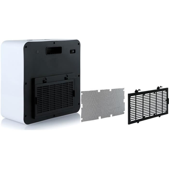 Ceramic heater - 2500 W - DOMO - DO7344H - 34.8 x 18.3 x 35.2 cm - White