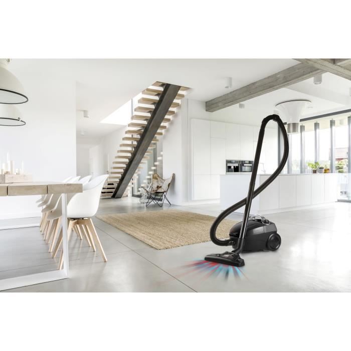 DOMO Compact Bagged Vacuum Cleaner - 450 W - 1.5 L - HEPA10 - DO1033S