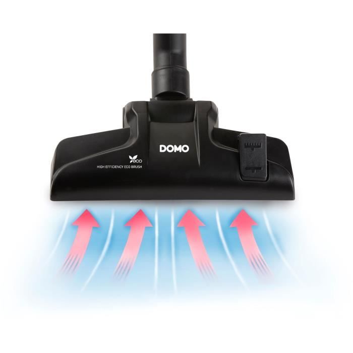 DOMO Compact Bagged Vacuum Cleaner - 450 W - 1.5 L - HEPA10 - DO1033S