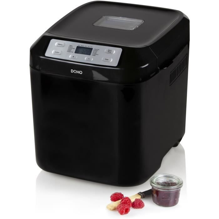 DOMO Automatic Bread Maker - B3974 - 550W - 12 Programs - LCD Screen