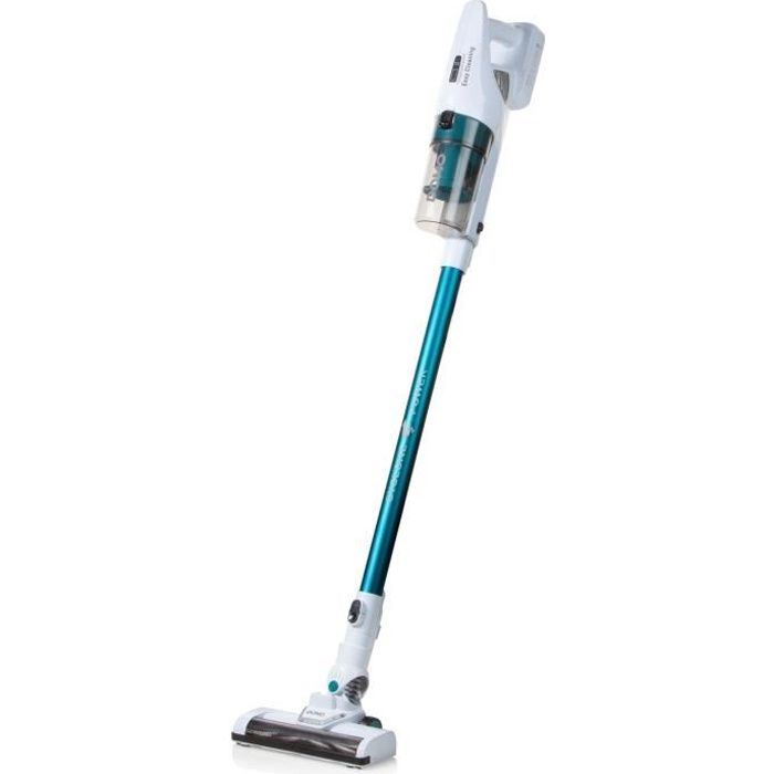 DOMO DO233SV Cordless Stick Vacuum Cleaner - 2-in-1 with Cyclonic System and 0.6 L Dustbin 6-Liter