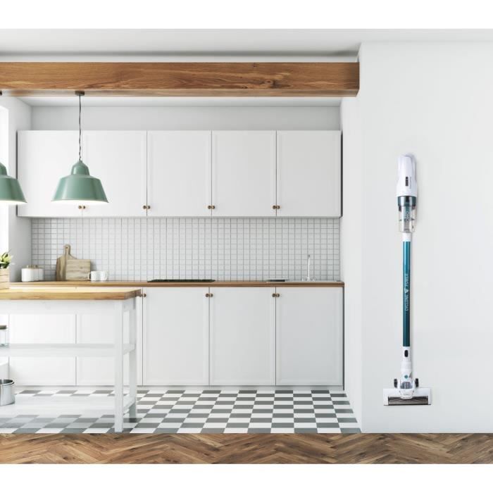 DOMO DO233SV Cordless Stick Vacuum Cleaner - 2-in-1 with Cyclonic System and 0.6 L Dustbin 6-Liter