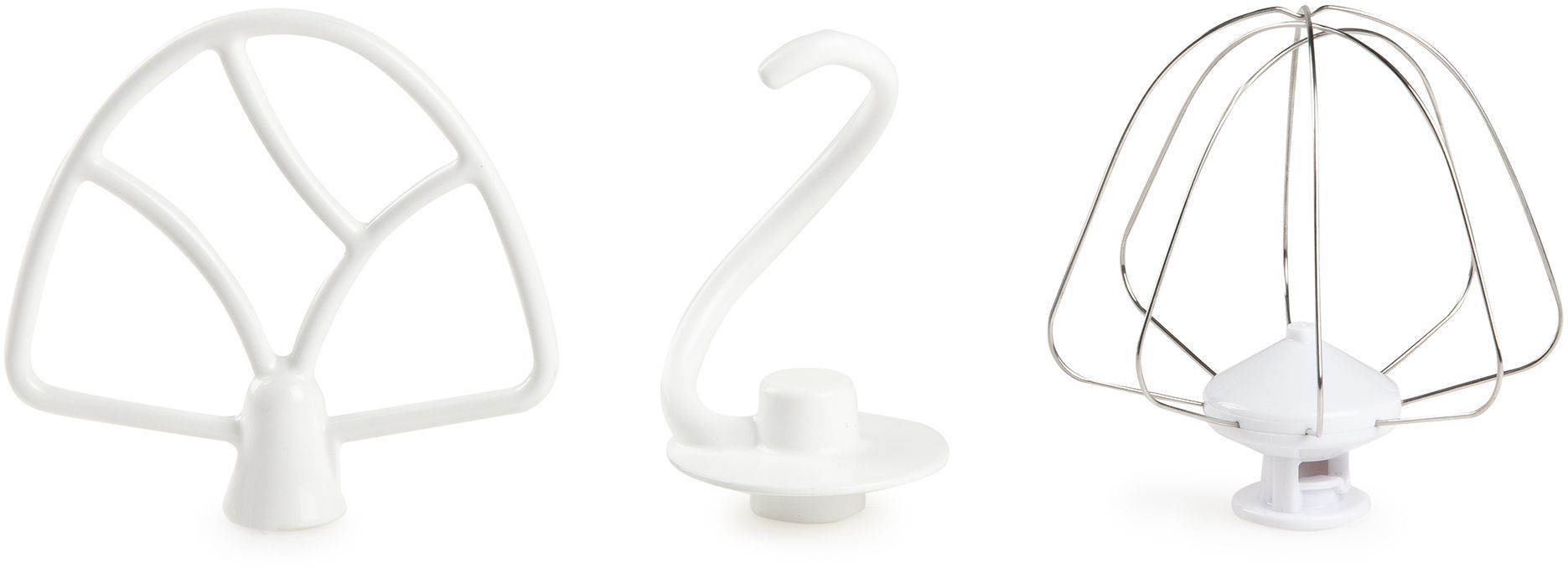 Robot pâtissier - DOMO - DO9241KR - 600 W - 6 vitesses - 4 L - Blanc