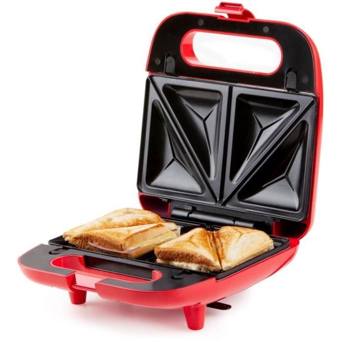 DOMO DO9242W Sandwich Maker – 5-in-1, 750W, with Non-Stick Plates, Toasts, Waffles, Donuts