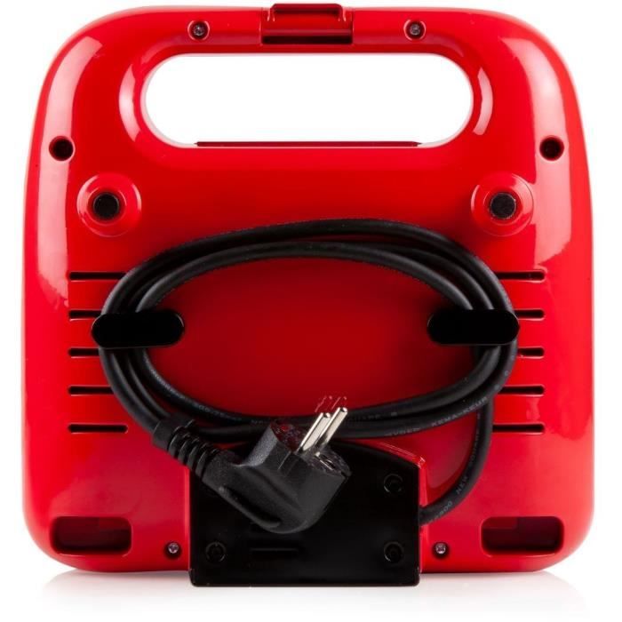 DOMO DO9242W Sandwich Maker – 5-in-1, 750W, with Non-Stick Plates, Toasts, Waffles, Donuts