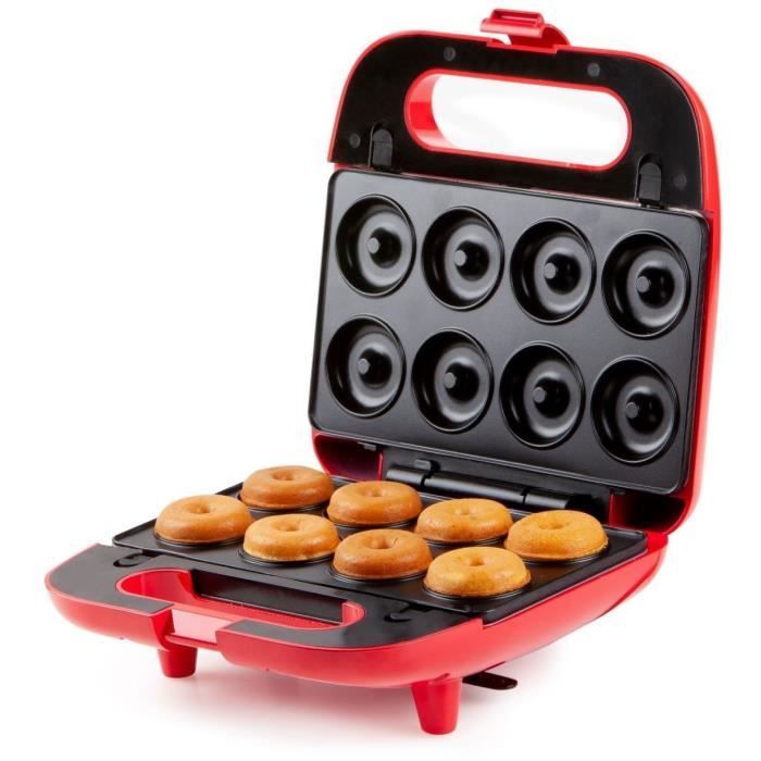 DOMO DO9242W Sandwich Maker – 5-in-1, 750W, with Non-Stick Plates, Toasts, Waffles, Donuts