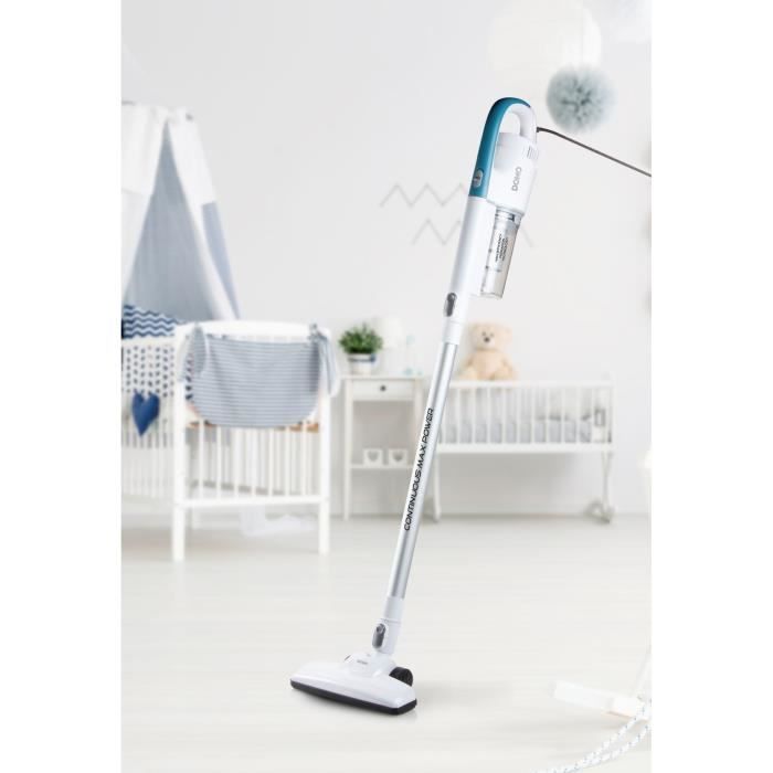 DOMO DO237SV Corded Stick Vacuum Cleaner - 450W - 0.45 L Dustbin - Removable Filters