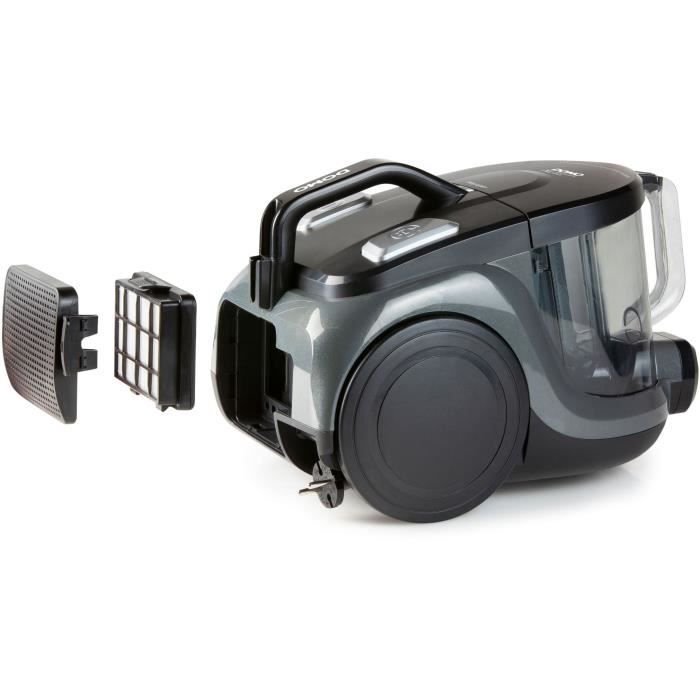 DOMO Bagless Cylinder Vacuum Cleaner - Cyclonic System - 2.5 L - DO7295S