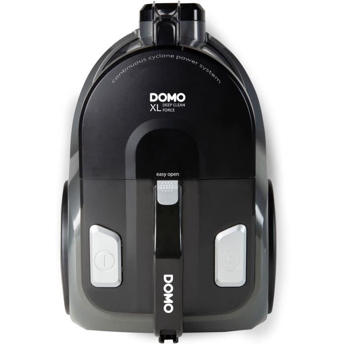 DOMO Bagless Cylinder Vacuum Cleaner - Cyclonic System - 2.5 L - DO7295S