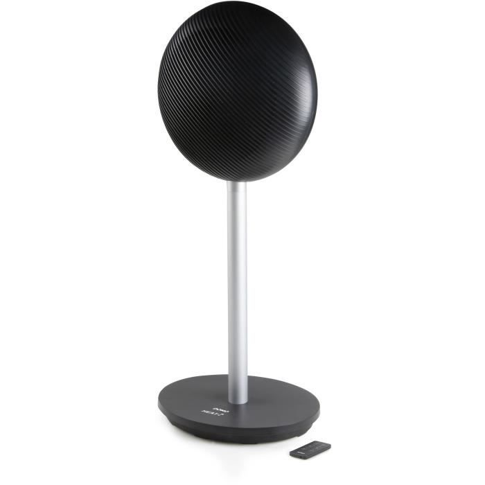 Turbo ceramic floor heater - 2000 W - DOMO - DO7349H - 34 x 28 x 81 cm - Black