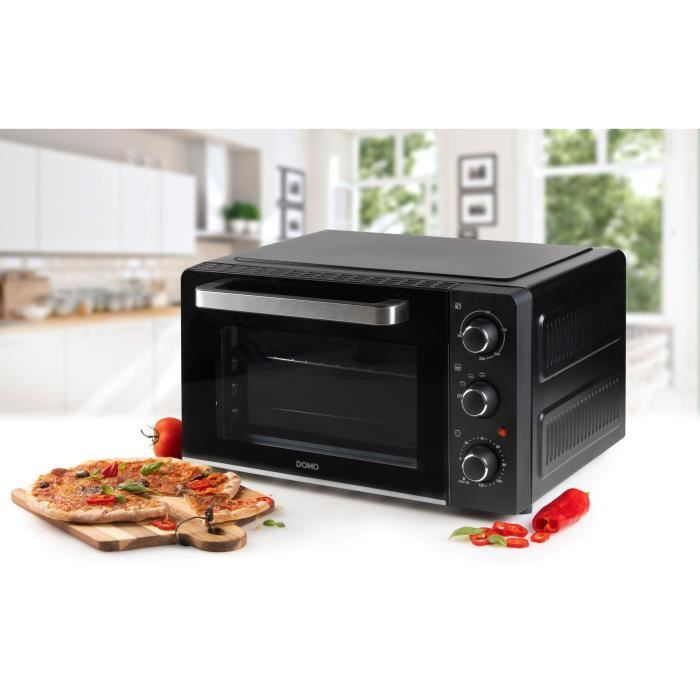DOMO Mini Electric Oven - DO1107GO - 28 L - Black - 1500W 1500watt