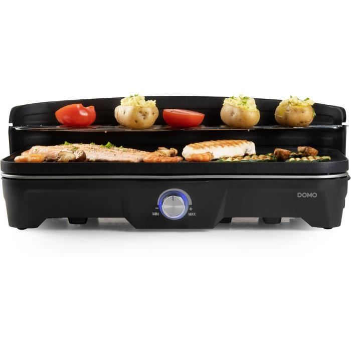 DOMO electric barbecue - table grill DO9260G - cooking surface 50 x 25 cm - 2200 W