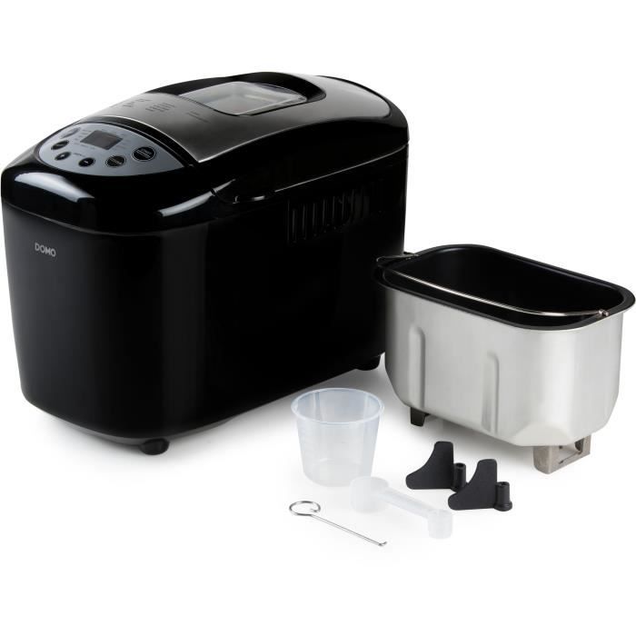 DOMO B3977 Bread Maker - 850W - 1000 g, 1250 g, 1500 g - 17 Programs - LCD Screen