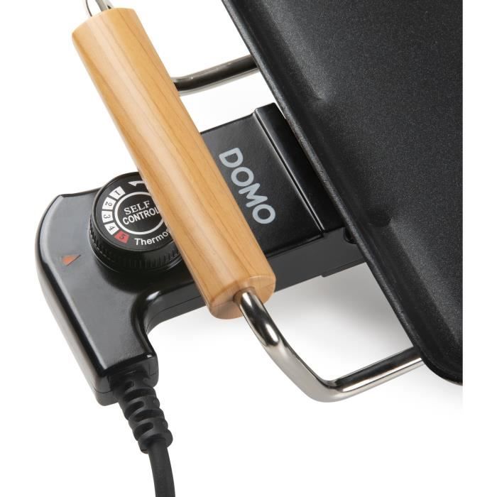 DOMO Family XXL Plancha Grill – 90 cm, 1800W, Non-Stick Plate, Adjustable Thermostat