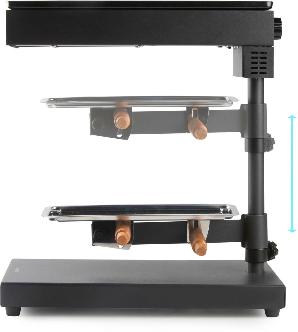 DOMO Raclette Grill - DO1145RC - Traditional Raclette - PFAS-Free Coating - 1000W