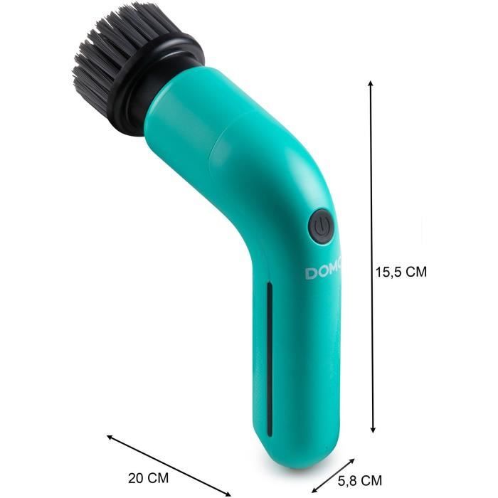 DOMO Cordless Rotating Cleaning Brush - DO248SB - 3.7V - 60 min - 2 Speeds - Blue