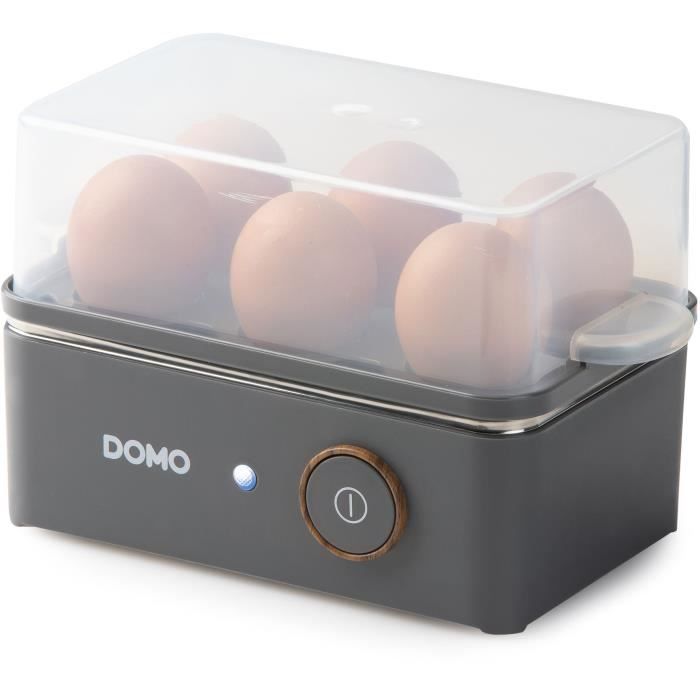 Egg cooker - DOMO - DO9283EK - 400 W - 6 eggs - Grey