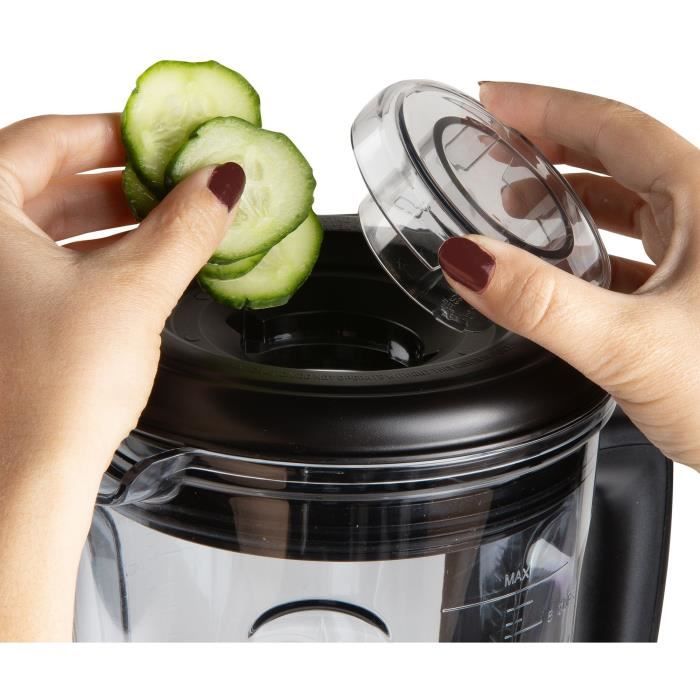 DOMO XPOWER Blender - DO747BL - 1500 W - 2 L - Gray