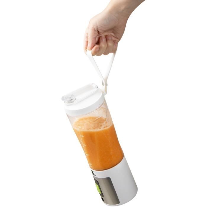 DOMO Portable Blender - DO752BL - 120W - 600 ml - Cordless - White