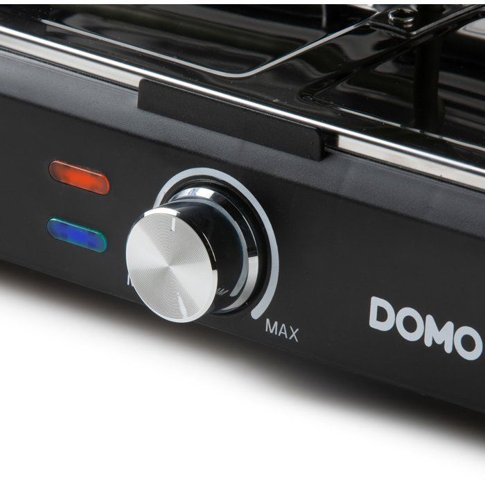 DOMO DO9294G Raclette Grill – Ideal for 8 Guests, Non-Stick Plate, Adjustable Thermostat