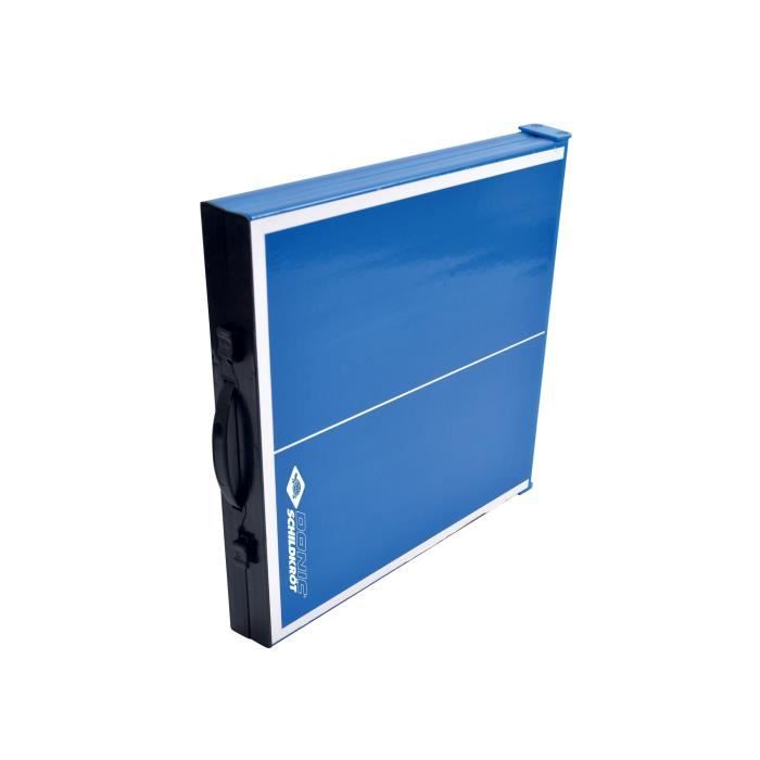 SCHILDKRÖT Mini Ping Pong Table Set - 68x33x9 cm - 2 Mini Rackets