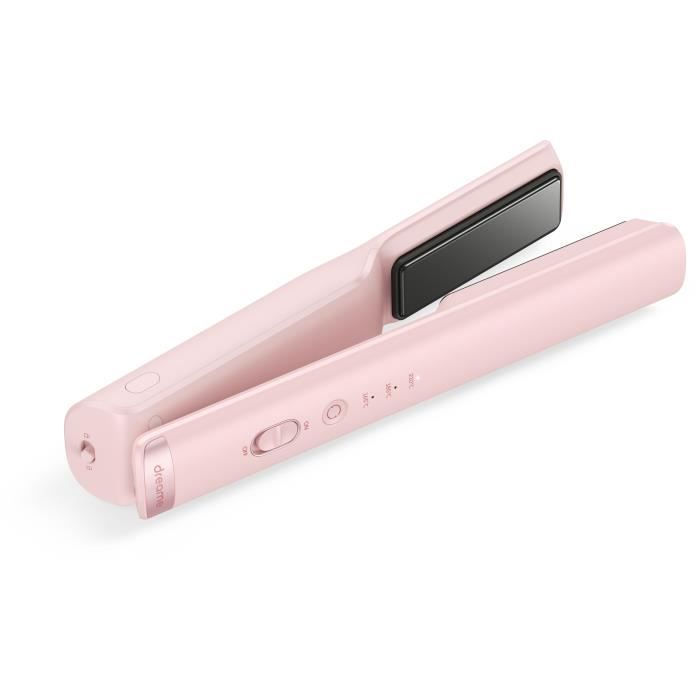 DREAME Cordless Hair Straightener - Hair Glamour - Pink