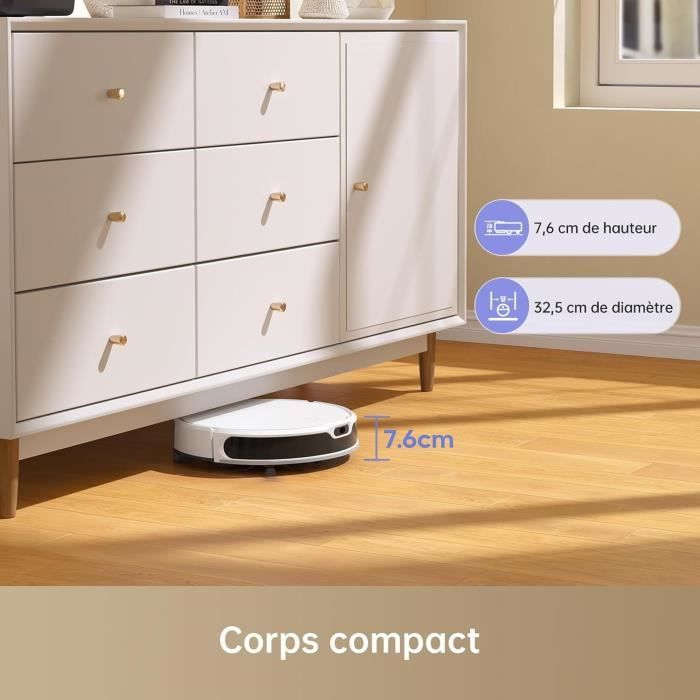 MOVA M1 - 2-in-1 Robot Vacuum and Mop - 4500 Pa - Intelligent Navigation - Model M1 4500Pa