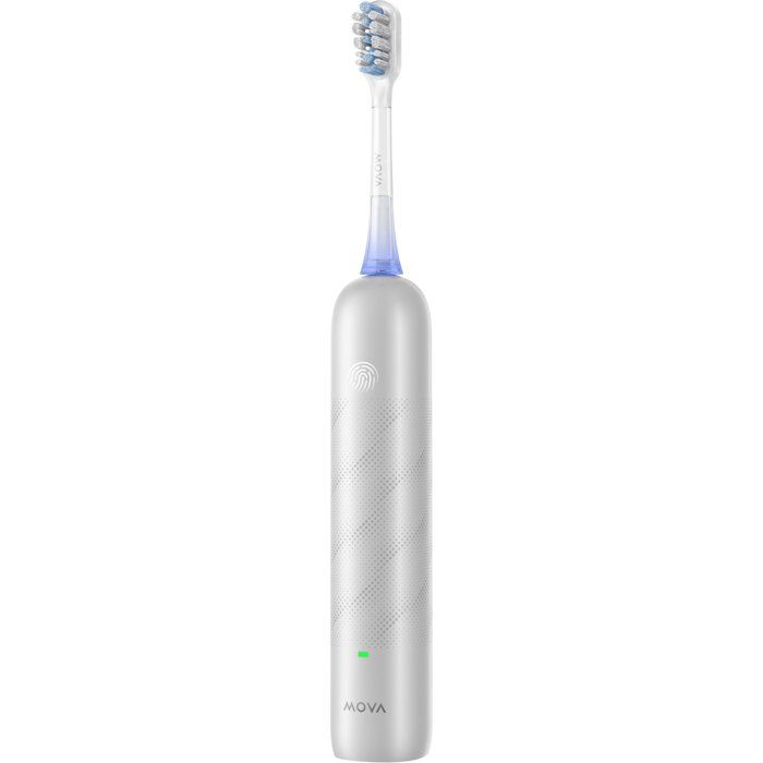 MOVA Electric Toothbrush - FRESH PRO - Silver - Oscillating-Rotating Pulsating