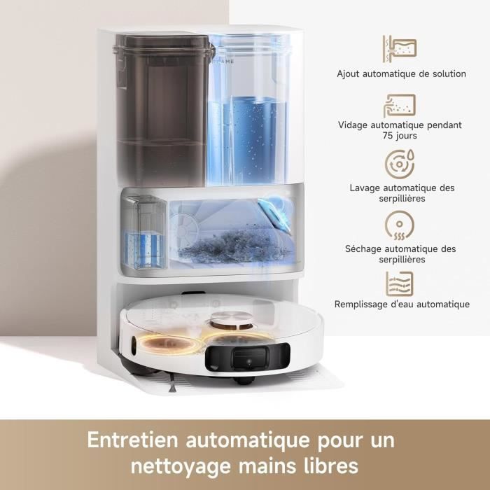 DREAME L10s Ultra Gen 2 - Robot Vacuum and Mop - 10,000 Pa - Fully Automatic Base - Model L10s Ultra Gen 2