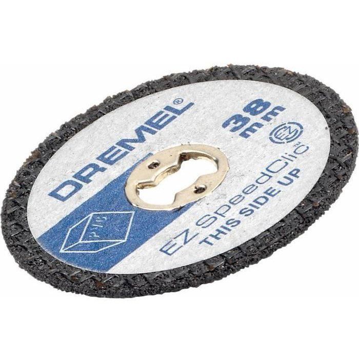 DREMEL Set of 5 S476 EZ SpeedClic Cutting Discs for Plastics - Ø 38 mm