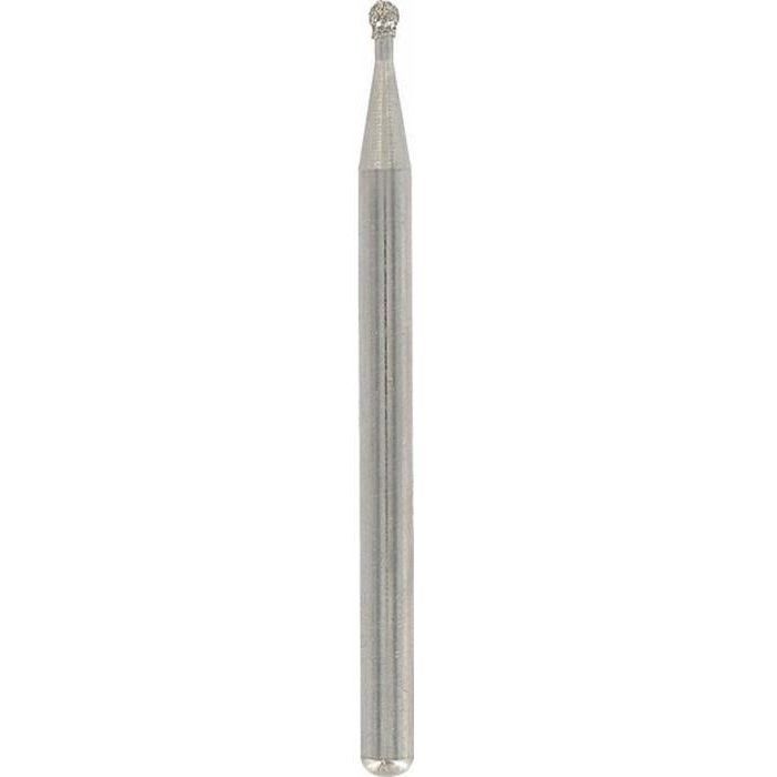 DREMEL Pack of 2 Diamond Tips 2 mm for Precision Work and Finishing
