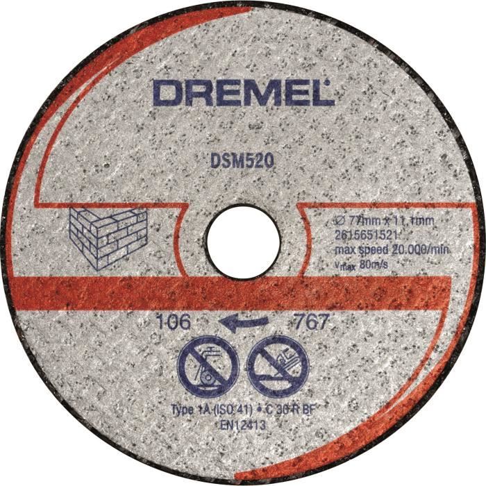 DREMEL 2-Pack Discs for Dremel DSM20 Compact Saw