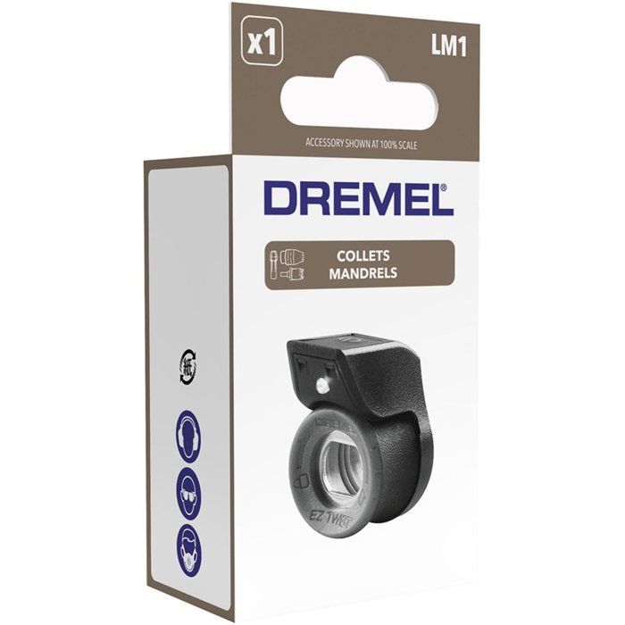 Dremel Lighting Module - LM1 - 360° LED - Black and Gray - For Multi-Tools