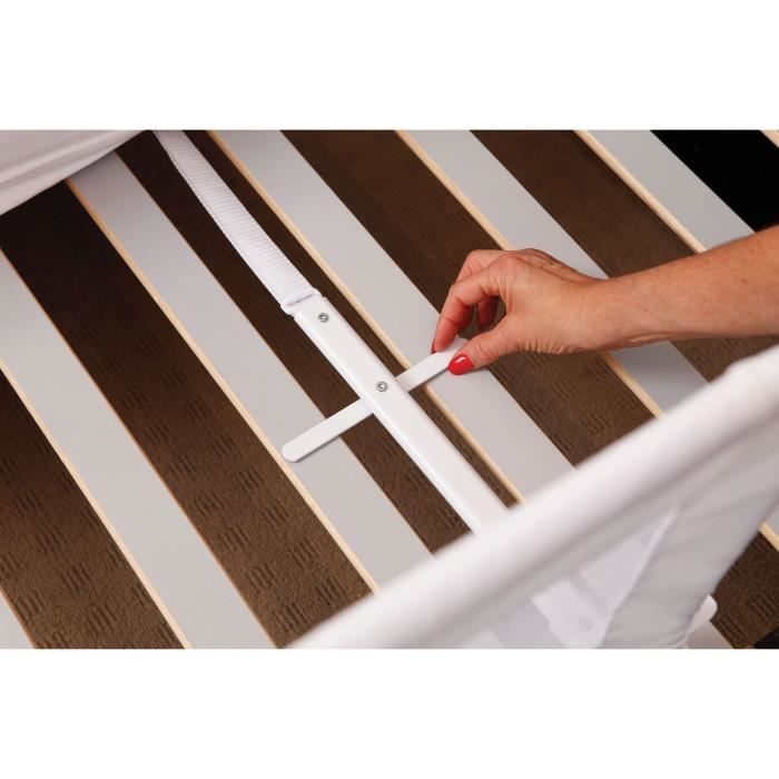DREAMBABY Extra Wide Phoenix Bed Rail 110 x 45.5 cm - Foldable and Portable - White