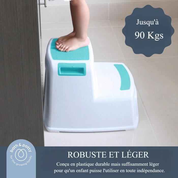DREAMBABY - 2 Up Step Stool - Non-slip - Aqua