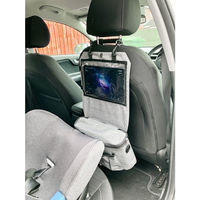 3-in-1 Travel Diaper Bag - DREAMBABY - Stroller and Car Seat Organizer, Diaper Bag with Tablet Holder - Insulated