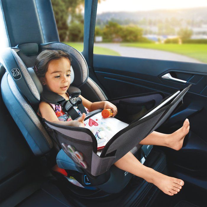 DREAMBABY Children's Travel Tray - Car and Airplane Seat Tray with Tablet Holder