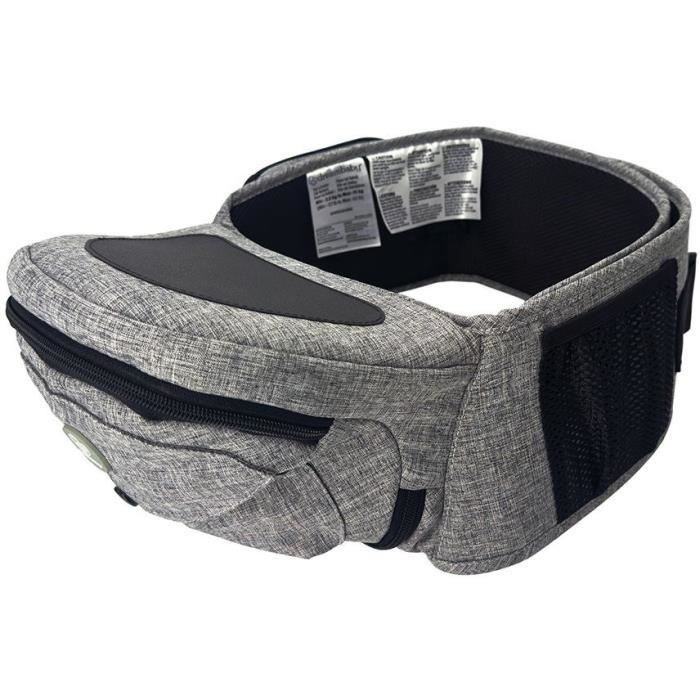 DREAMBABY Baby Carrier - Hip Seat Up & Go - Grey